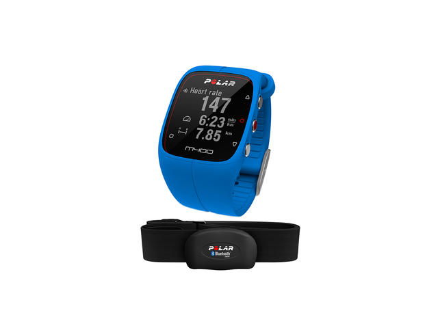 Смарт часовници Polar M400, синьо
