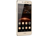 Смартфони Huawei Y5II с две SIM карти 8GB, златист цвят