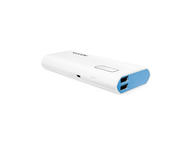 Външни батерии ADATA P12500D 12500mAh, в бяло