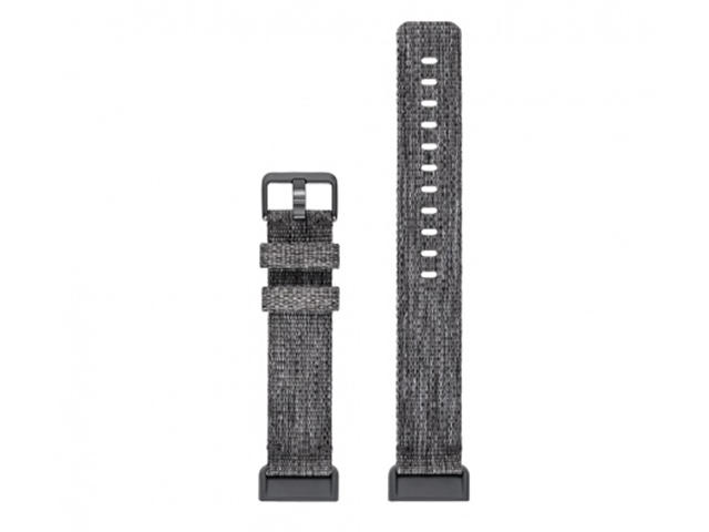 Каишки Fitbit Charge 3 Accessory Band Woven Charcoal Large