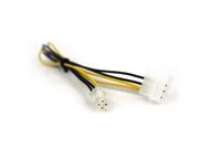 Кабели и Адаптери VCom Adapter Molex Male to 4Pin P4 ATX - CE309-0.3m