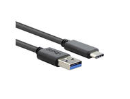 Кабели и Адаптери VCom Кабел USB 3.1 Micro type C / USB 3.1 AM Black - CU401-1m