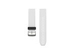 Каишки Garmin QuickFit 22 бяла силиконова каишка