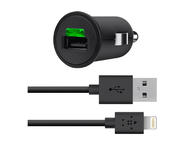 Аксесоари за таблети Belkin Micro зарядно за кола с отделен Lightning кабел