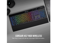 Клавиатури Corsair K57 RGB WIRELESS Gaming Keyboard (NA)