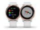 Смарт часовници Garmin Vivoactive 4S White/Rose Gold