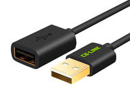 Кабели и Адаптери CE-Link USB 2.0 Extension Cable Black 1m