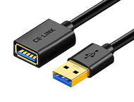 Кабели и Адаптери CE-Link USB 3.0 Extension Cable Black 50cm