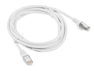 Кабели и Адаптери Lanberg CAT.6 FTP Patch Cable 1m, в бяло