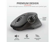 Мишки TRUST Ozaa Rechargeable Wireless Mouse - back