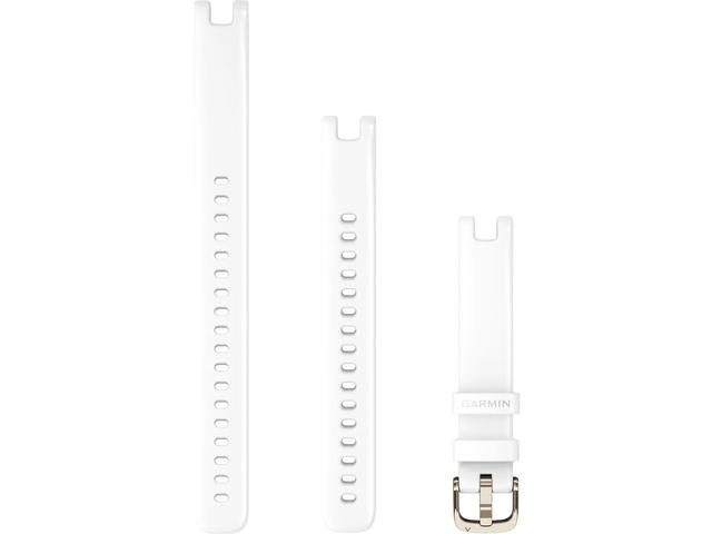 Каишки Каишка за Garmin Lily - White с Cream Gold