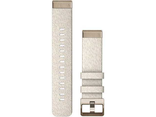 Каишки Garmin QuickFit 20 Cream Heathered Nylon с Cream Gold