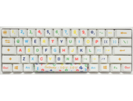 Клавиатури Ducky x SOU SOU One 2 Mini White RGB, Cherry MX Blue