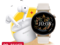 Смарт часовници Huawei Watch GT 3 42mm + Huawei FreeBuds 4i, Ceramic White