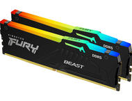 Оперативна памет 64GB (2x32GB) DDR5 5600 MT/s Kingston FURY BEAST RGB