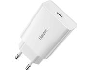 Зарядни устройства Baseus Speed Mini USB-C 20W, бял