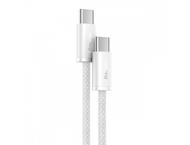 Кабели и Адаптери Baseus Dynamic Series Type-C към Type-C, 100W, 2м, бял
