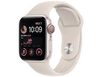 Смарт часовници Apple Watch SE GPS + Cellular 40mm Starlight Aluminium Case with Starlight Sport Band - Regular