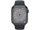 Смарт часовници Apple Watch Series 8 GPS 45mm Midnight Aluminium Case with Midnight Sport Band - Regular
