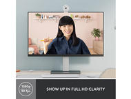 Уеб камери Logitech Brio 300, White