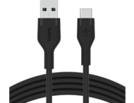 Кабели и Адаптери Belkin BOOST CHARGE Flex Silicone cable USB-A to USB-C - 2M - Black