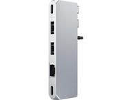 USB Хъб Satechi Aluminium Pro Hub Mini, Silver