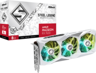 Видео карти ASROCK AMD RADEON RX 7600 Steel Legend OC