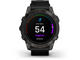Смарт часовници Garmin Epix Pro (Gen 2) Sapphire Edition 47 мм Carbon Grey DLC Titanium с Black кожена каишка