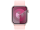 Pink Alu Case w Light Pink Sport Loop