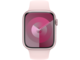 Pink Alu Case w Light Pink Sport Band - M/L