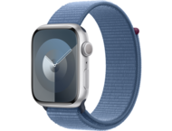 Смарт часовници Apple Watch S9 GPS 45mm Silver Alu Case w Winter Blue Sport Loop
