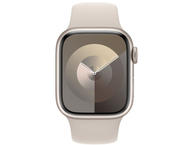 Смарт часовници Apple Watch S9 Cellular 45mm Starlight Alu Case w Starlight Sport Band - M/L