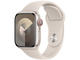 Смарт часовници Apple Watch S9 Cellular 41mm Starlight Alu Case w Starlight Sport Band - M/L
