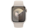 Смарт часовници Apple Watch S9 Cellular 45mm Starlight Alu Case w Starlight Sport Band - S/M
