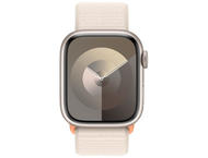 Смарт часовници Apple Watch S9 Cellular 41mm Starlight Alu Case w Starlight Sport Loop