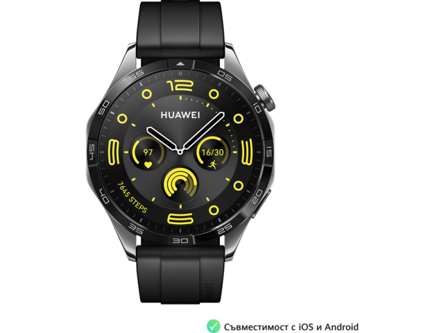 Смарт часовници Huawei Watch GT4 46mm Male (Phoinix-B19F) Black
