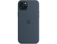 Калъфи Apple iPhone 15 Plus Silicone Case with MagSafe - Storm Blue