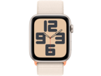 Смарт часовници Apple Watch SE2 v2 GPS 44mm Starlight Alu Case w Starlight Sport Loop