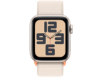 Смарт часовници Apple Watch SE2 v2 GPS 40mm Starlight Alu Case w Starlight Sport Loop