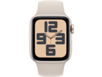 Смарт часовници Apple Watch SE2 v2 GPS 40mm Starlight Alu Case w Starlight Sport Band - S/M
