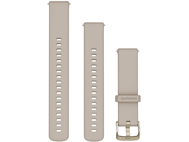 Каишки Garmin French Grey с Soft Gold 18mm