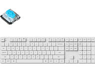 Клавиатури Keychron K5 Pro White QMK/VIA Full-Size Hot-Swappable Low-Profile Gateron Blue Switches