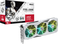 Видео карти ASRock AMD Radeon RX 7600 XT Steel Legend 16GB OC