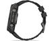 Смарт часовници Garmin fēnix® 8 – 51 mm,  AMOLED, Sapphire - Carbon Gray DLC Titanium с Black/Pebble Gray силиконова каишка