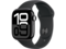 Смарт часовници Apple Watch S10 GPS + Cellular 42mm Jet Black Alu Case with Black Sport Band - M/L