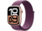 Смарт часовници Apple Watch S10 GPS + Cellular 42mm Rose Gold Alu Case with Plum Sport Loop