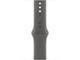 Смарт часовници Apple Watch Series 10 GPS + Cellular 42mm Natural Titanium Case with Stone Grey Sport Band - S/M