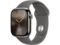 Смарт часовници Apple Watch Series 10 GPS + Cellular 42mm Natural Titanium Case with Stone Grey Sport Band - S/M