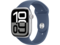 Смарт часовници Apple Watch S10 GPS + Cellular 46mm Silver Alu Case with Denim Sport Band - S/M