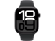Смарт часовници Apple Watch S10 GPS + Cellular 46mm Jet Black Alu Case with Black Sport Band - S/M
